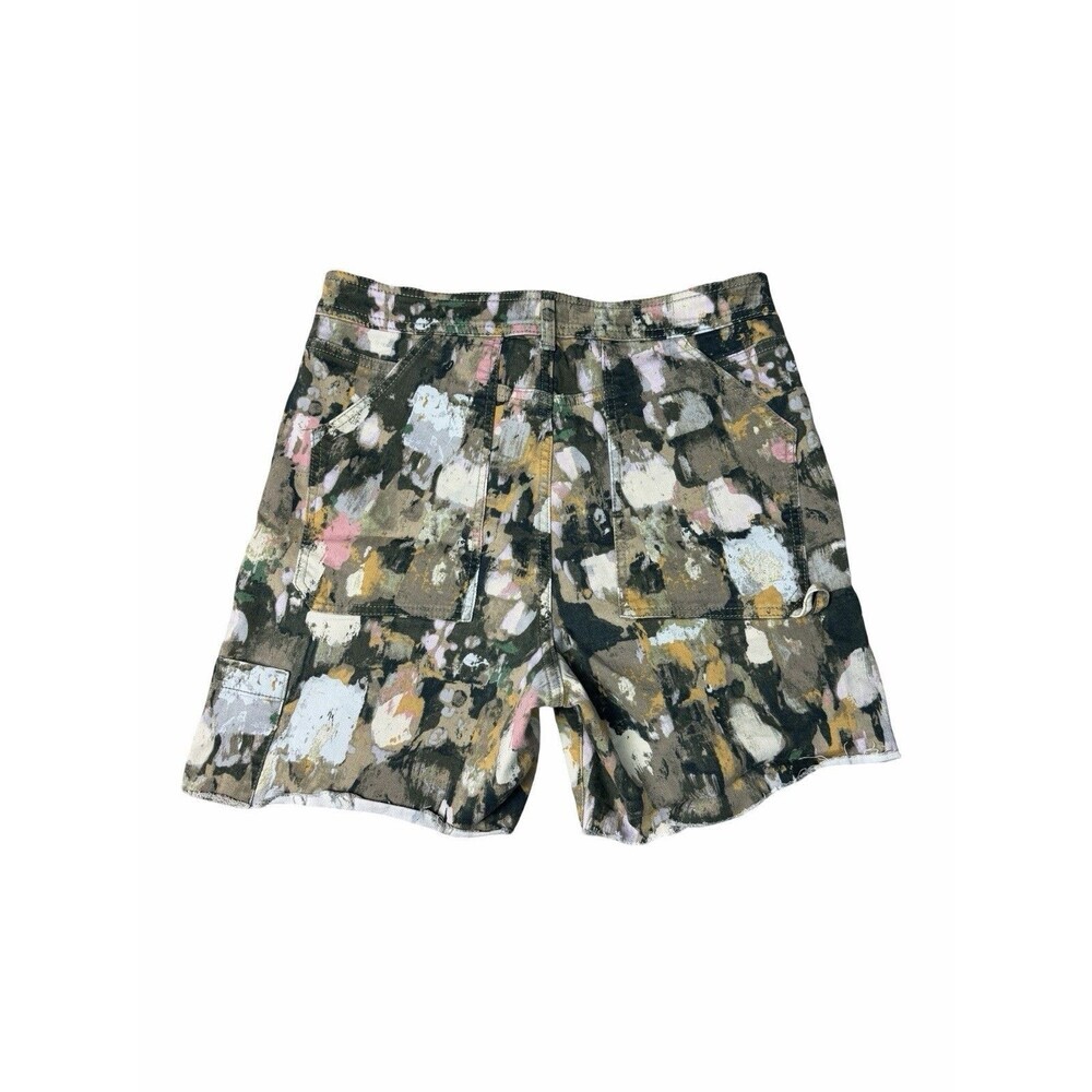 Anthropologie Pilcro Ultra High Rise Relaxed Carpenter Cut Shorts Womens Size 30 - Picture 5 of 8
